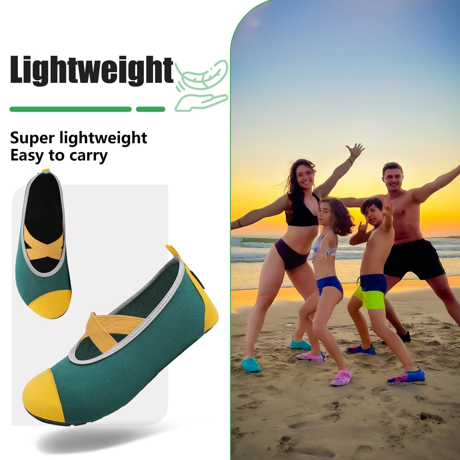 SAGUARO Scarpette da Scoglio Scarpe da Sport Acquatici, Unisex