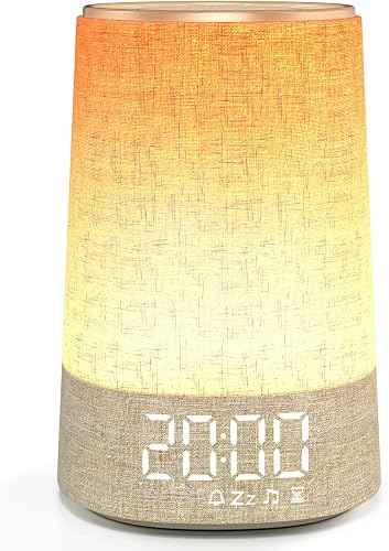 Tageslichtwecker mit Sonnenaufgang (7 Wecktöne)