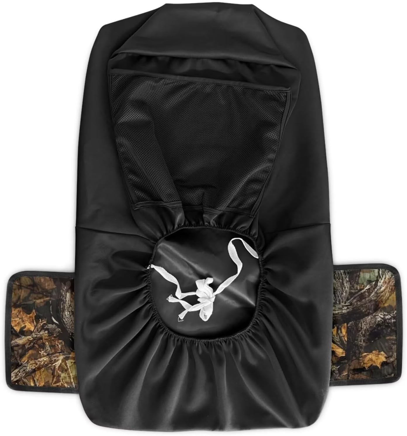 Bulopur Branch Hunting Wolf Agricultural and Industrial Vehicle Seat Cover Heavy Duty Waterproof Lawn Mower Seat Cover Protector for Mahindra Husqvarna John Deere
