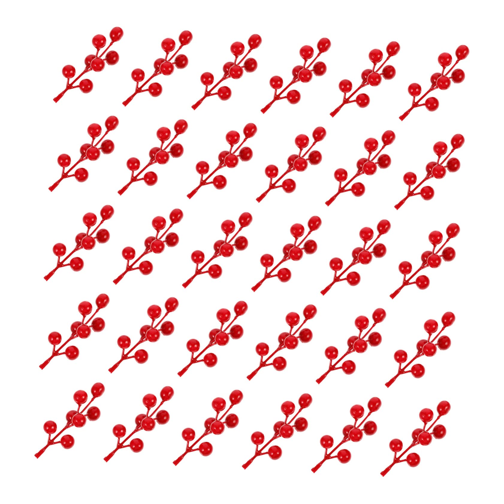 Cabilock 30pcs Hairpin Accessories Christmas Berries Artificial Berries Plant Christmas Simulation Berry Simulated Berry Christmas Tree Decor Red Berry Adornments Xmas Berry Decor