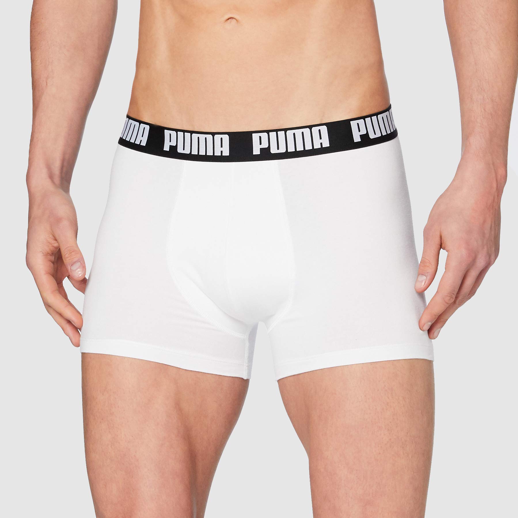 PUMA Bokserki męskie (5 sztuk), biały/szary/czarny., L