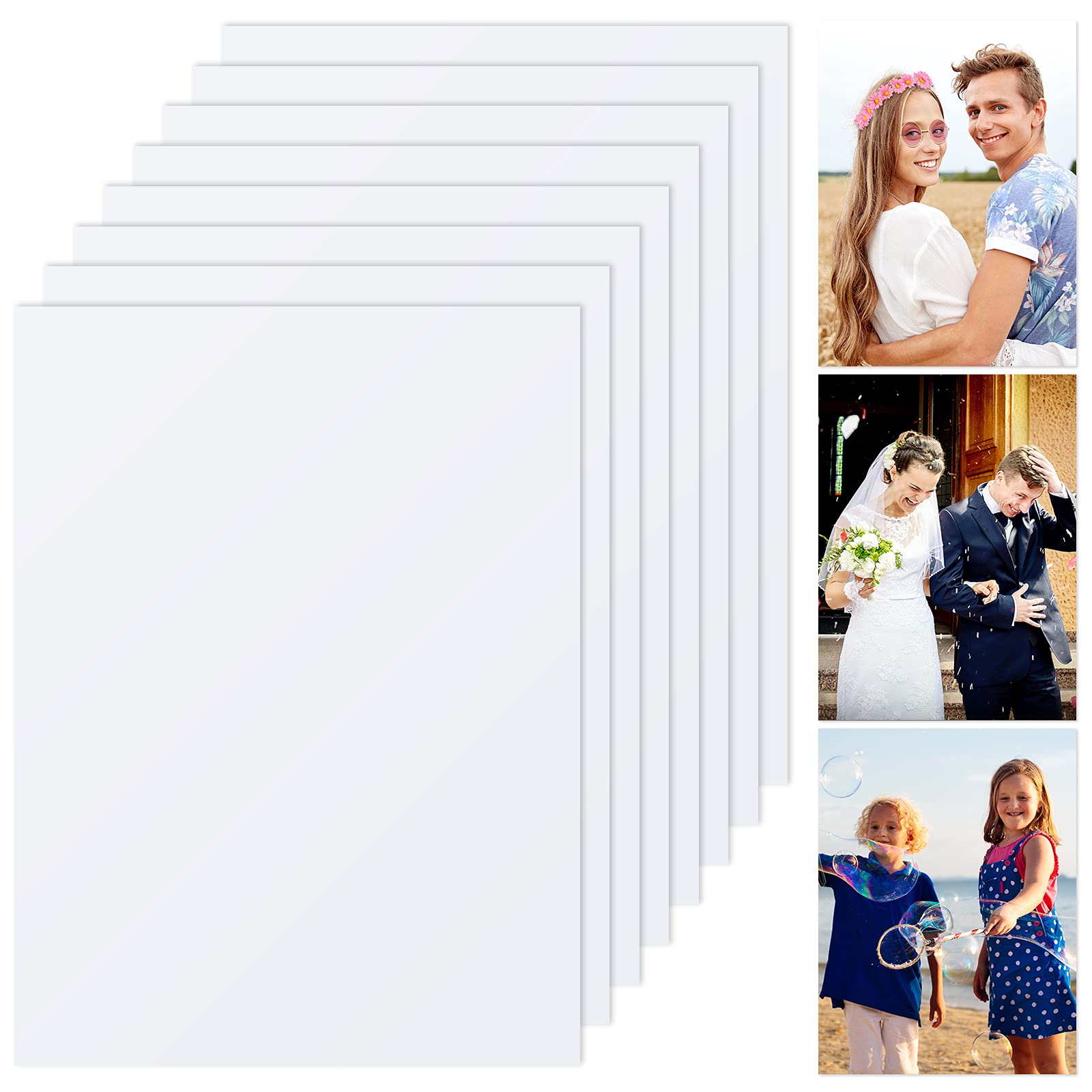 Cadres sublimation alu blanc pour immortaliser vos photos de d&eacute;coration int&eacute;rieure