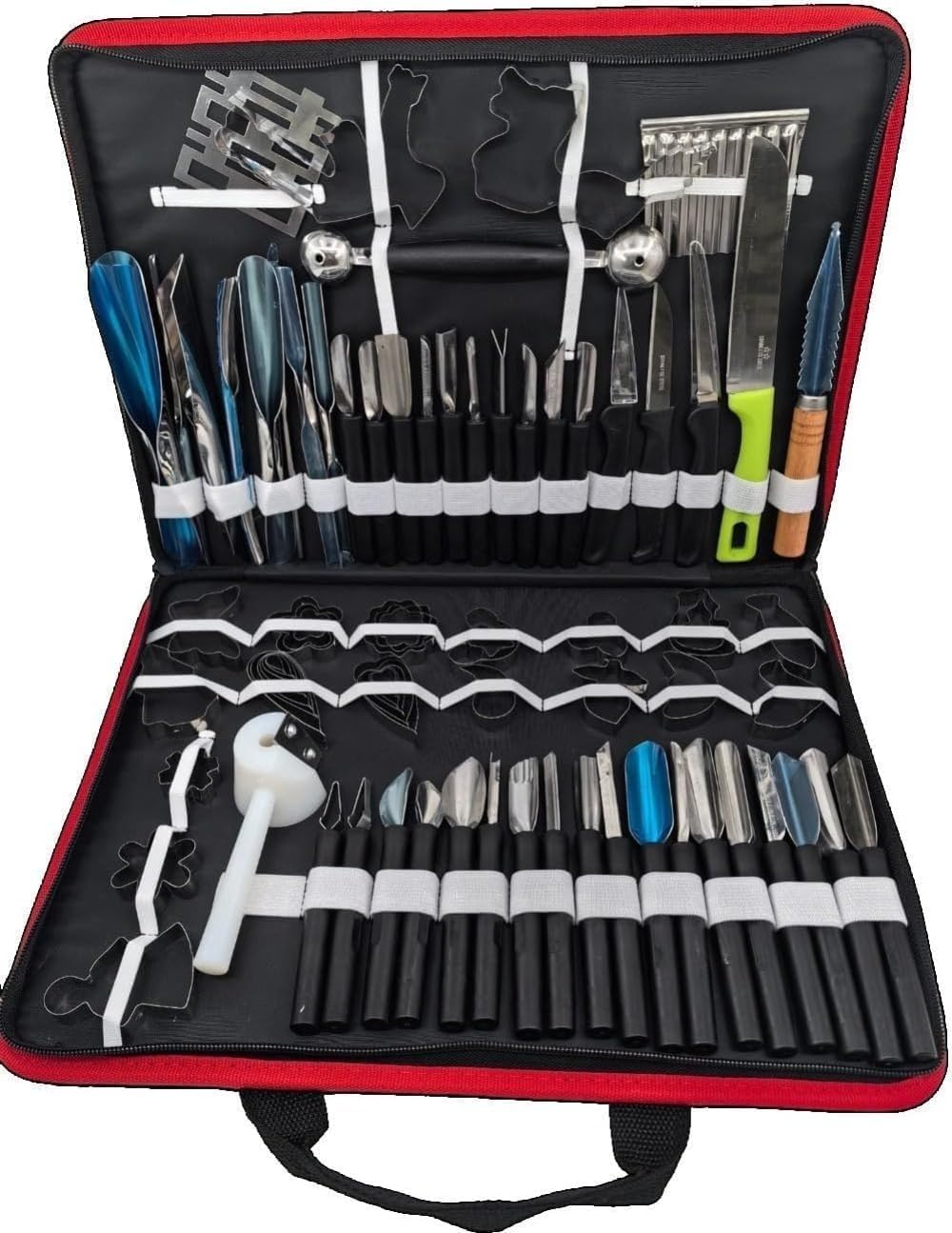 ツールキット 87ピース ( 10-8387 ) のご紹介 by 工具・整備工具の通販なら、ツールカンパニーストレート 彫刻ツール、80ピース/セット料理彫刻ツールキット、クロム鋼料理彫刻剥離ツールキット、ポータブル野菜果物食品キッチン彫刻彫刻モデリン