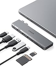🔥 Anker USB-C Hub for MacBook, Anker 547 USB-C Hub (7-in-2), Compatible with Thunderbolt 4 Port, 4K HD