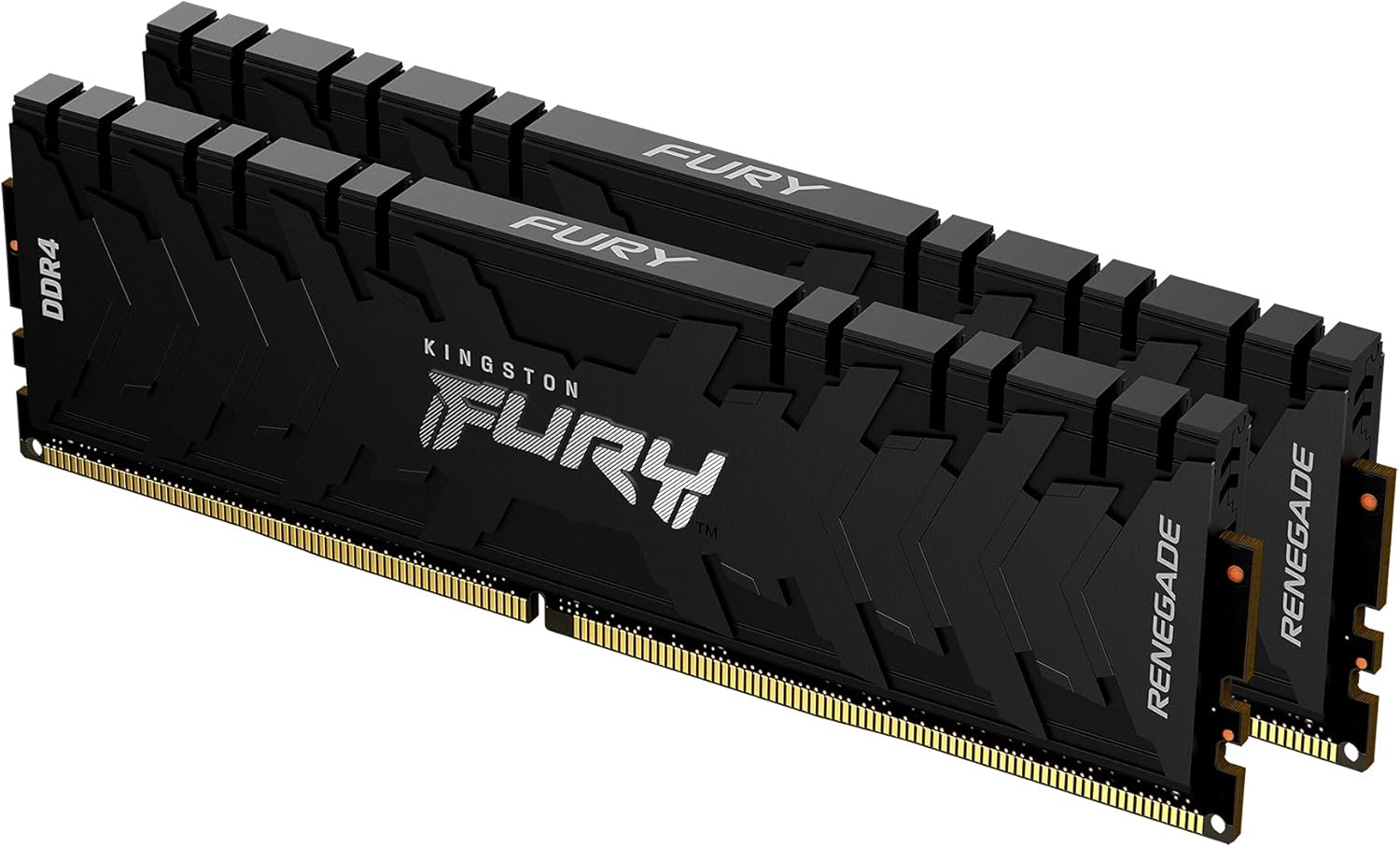 Kingston FURY Renegade 64GB (2x32GB) 3200MT/s DDR4 CL16 Desktop Memory Kit of 2 | Intel XMP | AMD Ryzen | Low Latency | KF432C16RBK2/64 3200MHz 64GB (2x32GB) Black