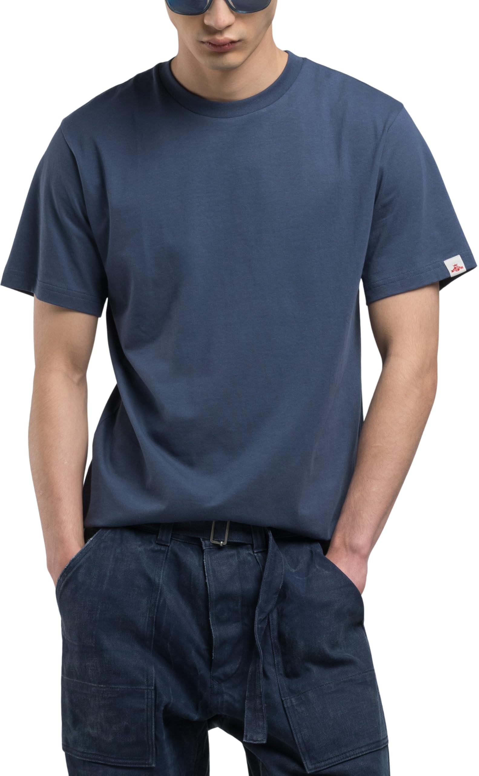 Replay Herren T-Shirt Kurzarm Rundhalsausschnitt