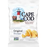 Vista 9 de Cape Cod Papas fritas, papas fritas cocidas en hervidor original, 8 onzas