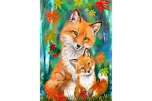 Gorgeous Diamond Art Painting Fox for Adults and Beginners