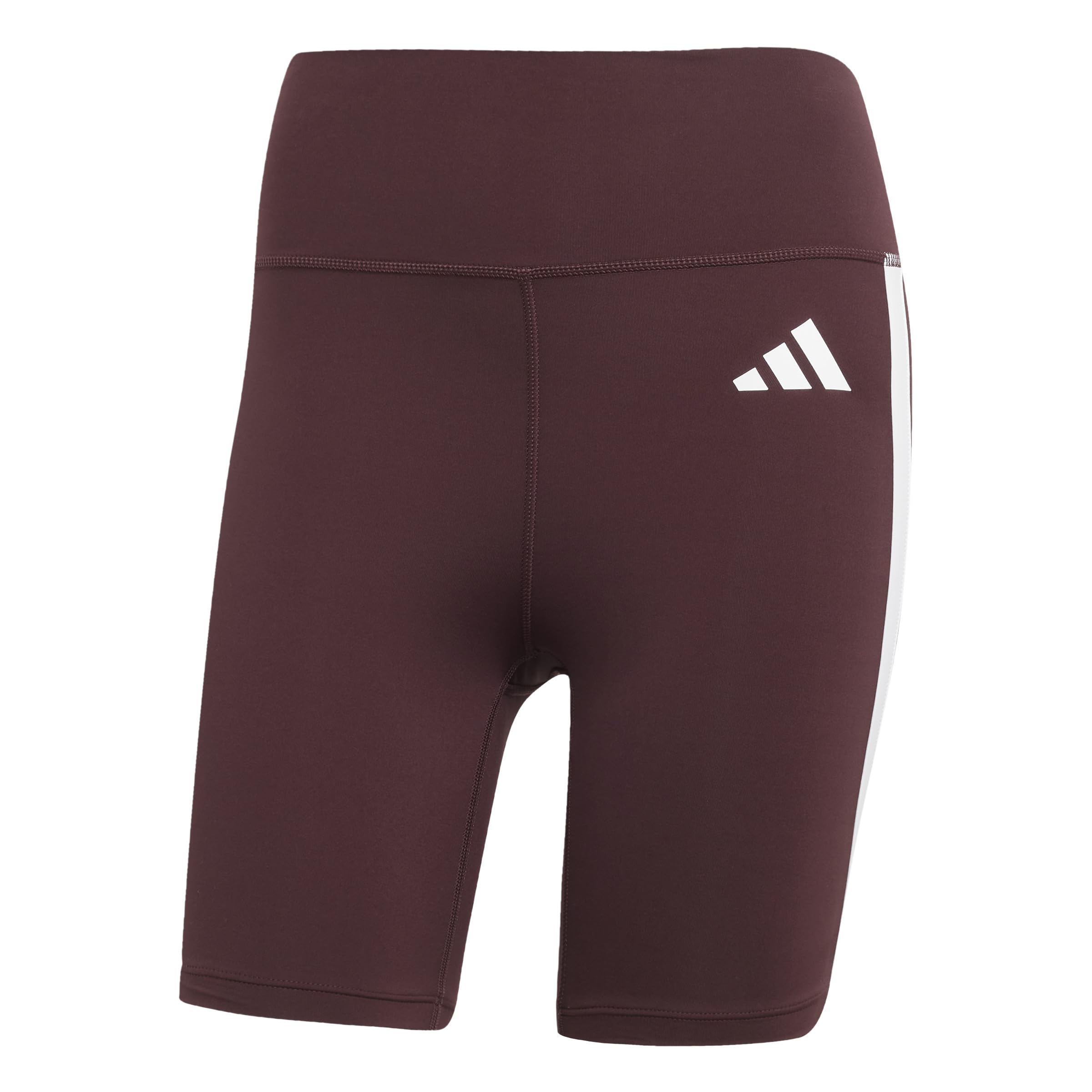 adidas Female Optime Essentials 3Stripes Short Leggings XS 5 inch