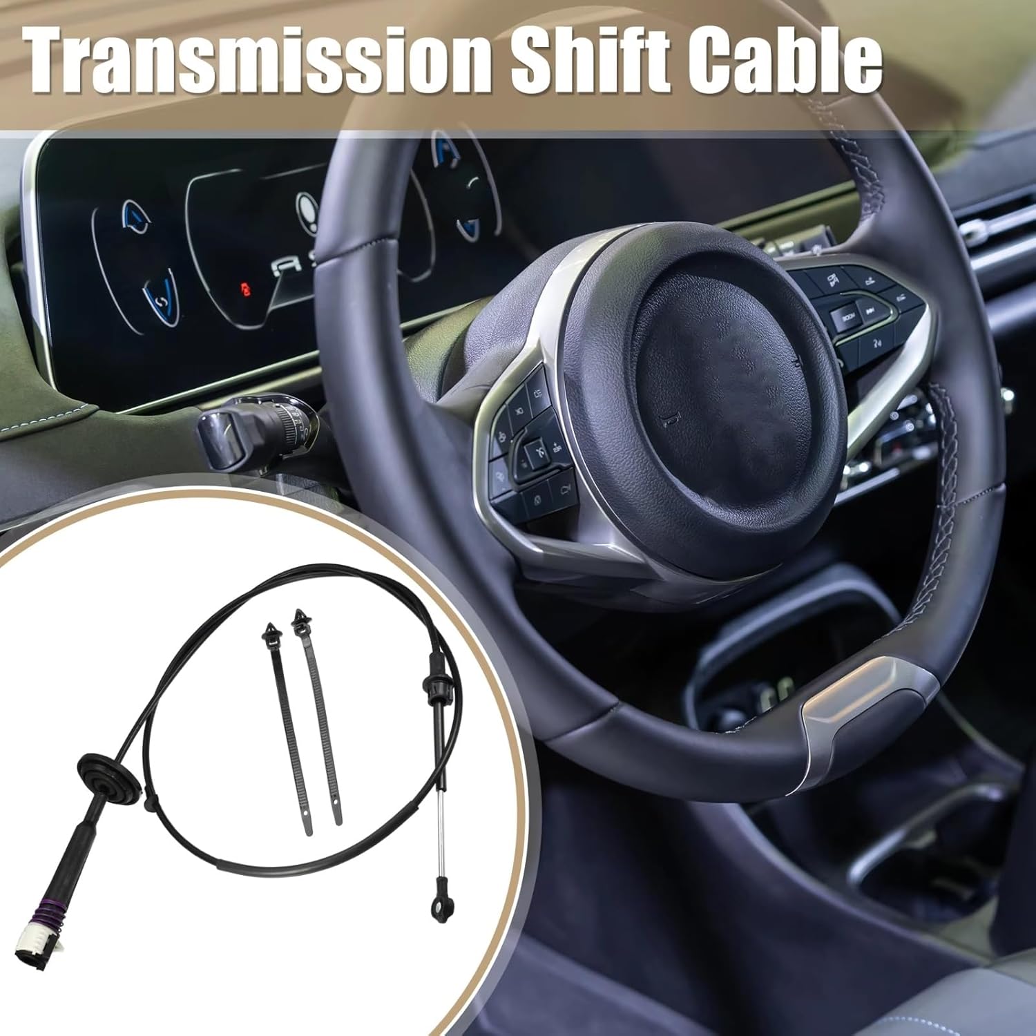 Trans Gear Shift Cable Compatible With GMC For Yukon XL 1500 2500 2008 2009 2010 2011 2012 2013 Car Accessories Automatic Transmission Shifter Cable 25995564