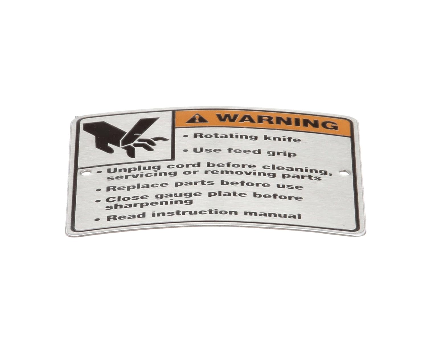 Hobart 00-438131-054-2 Label Warning