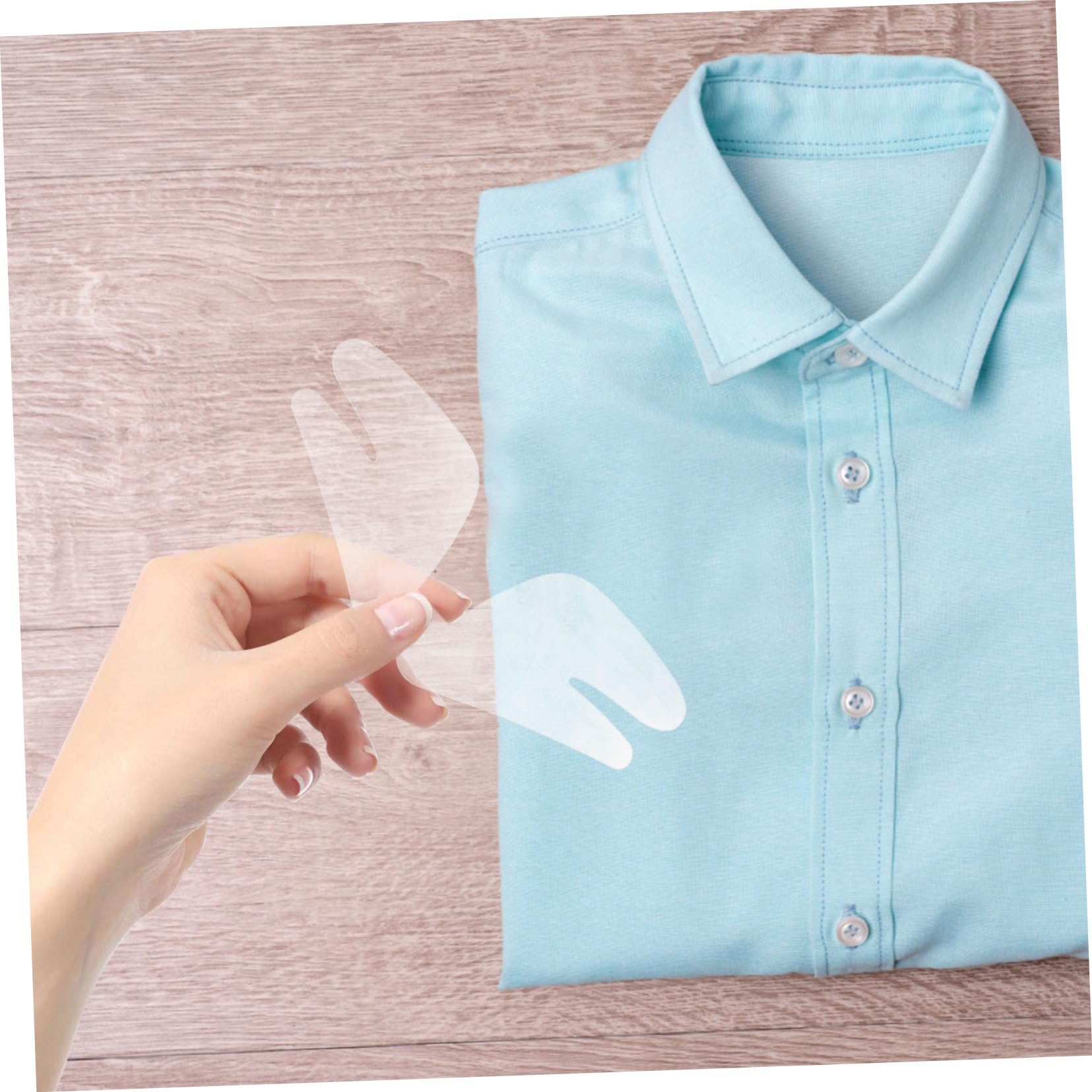 FOMIYES Lápiz De Cuello Imanes De Sujeción Del Collar Refuerzo Corsé Tela Camisa De Hombre Se Queda Camisa Se Queda Para Los Hombres De La El Plastico