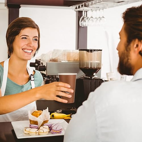 Miniatura 7 de Gerrii 1000 tazas de café pequeñas de papel para expreso, desechables, mini tazas calientes y frías para viajes, fiestas, té, baño, picnic, eventos,