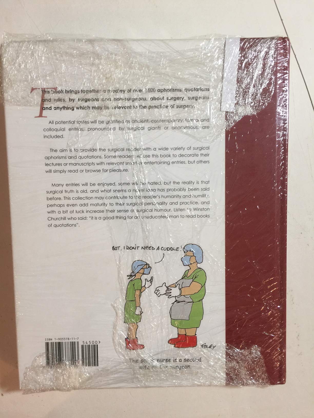 Aphorisms and Quotations for the Surgeon