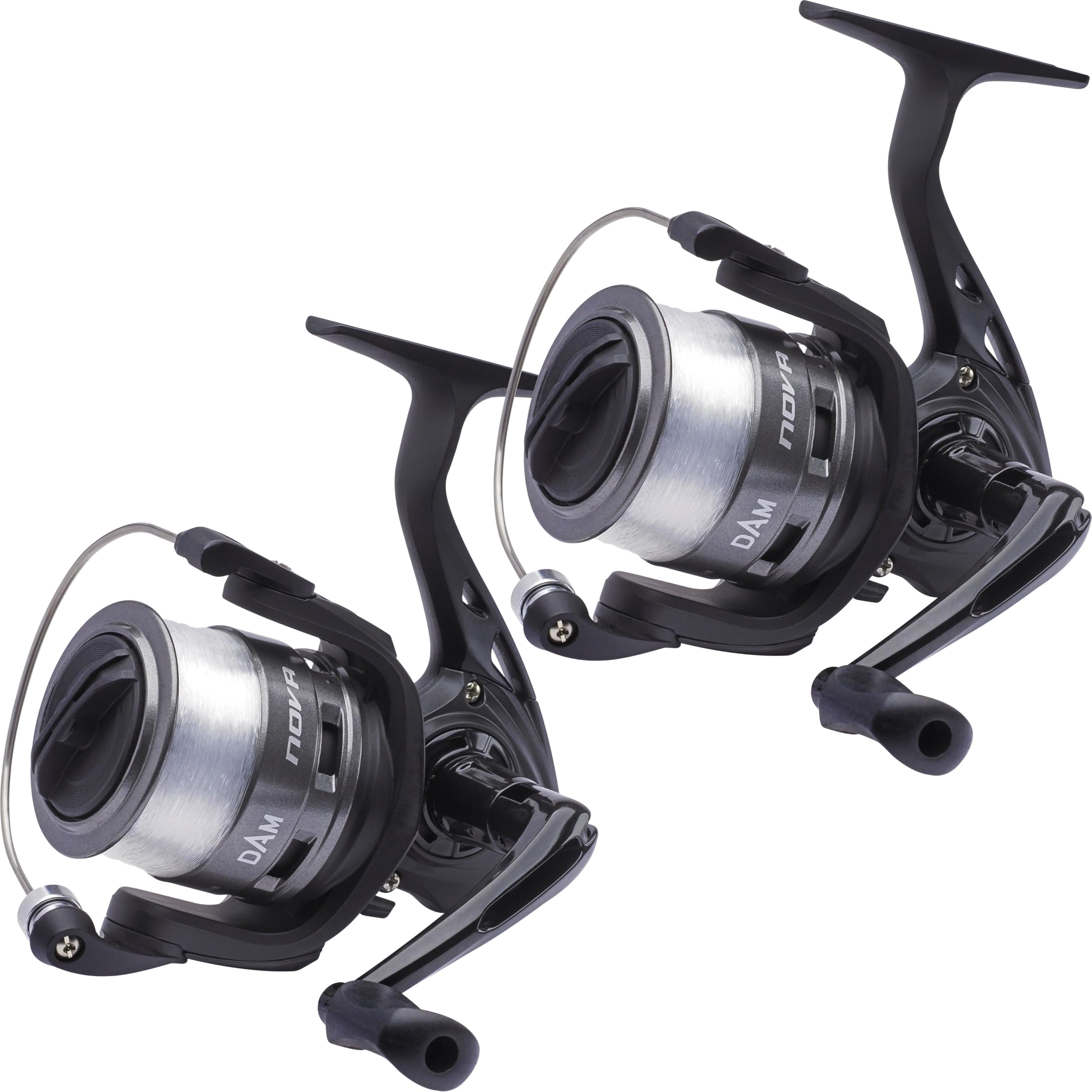 D-A-M Karpfen Set komplett Carp-X - Angelset 2 Karpfenruten + 2 Rollen (3,60 m)