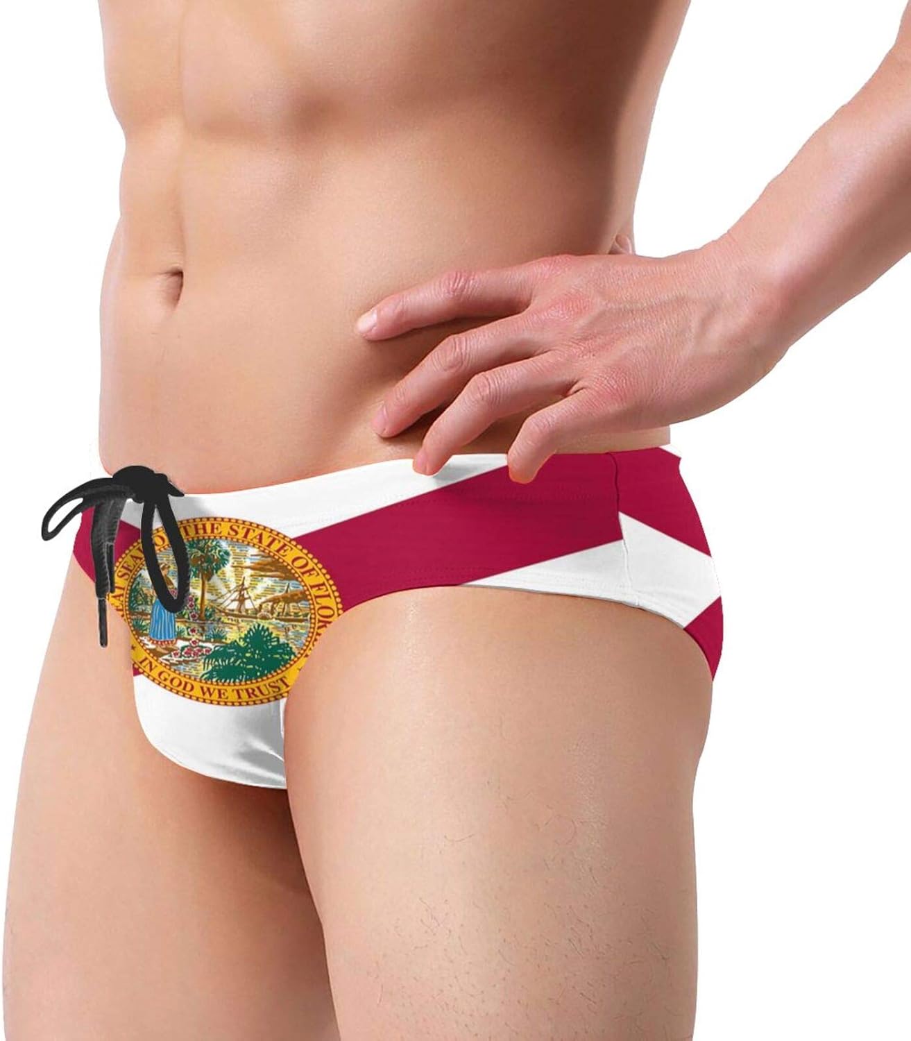 National Flag Florida New Men's Swimming Trunks Swimming Diving Surfing