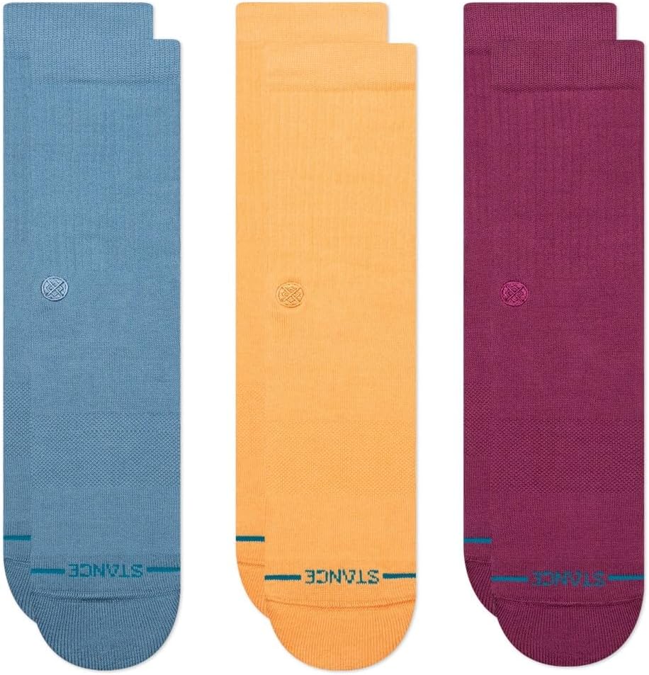 [Stance] (スタンス) ICON 3 PACK ソックス3足セット マルチ ドラゴンカラー 靴下 SOCKS Multi D