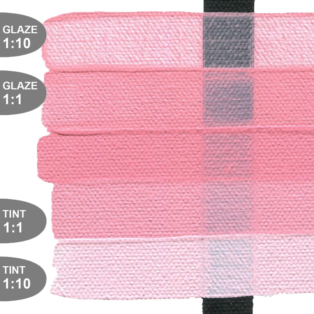 GOLDEN Fluid Acryliques, Magenta clair, Flacon de 118 ml