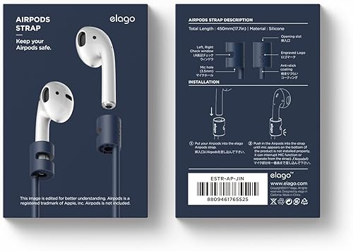 Miniatura 8 de Elago Correa Airpod - Negro