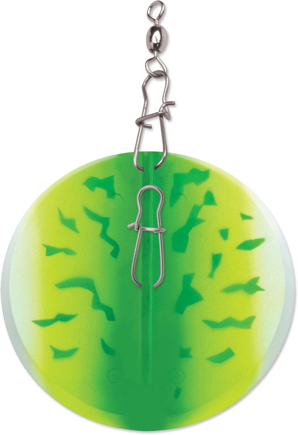 3/0 Dipsy Diver Green Fire UV/Chrome Bottom
