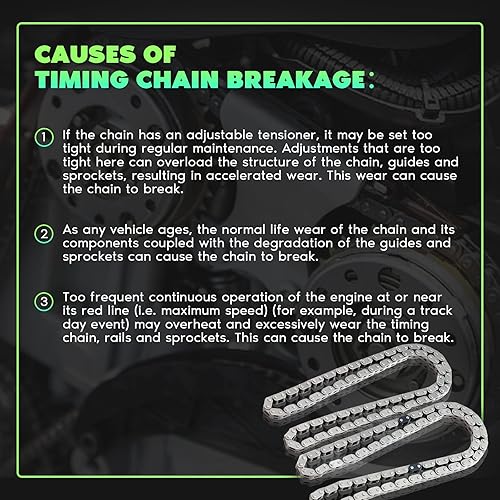 Miniatura 5 de SCITOO Kit de cadena de distribución para Ford Crown Victoria E-150 E-250 Econoline Club 4.6L 2000 2007 9-0387SGX