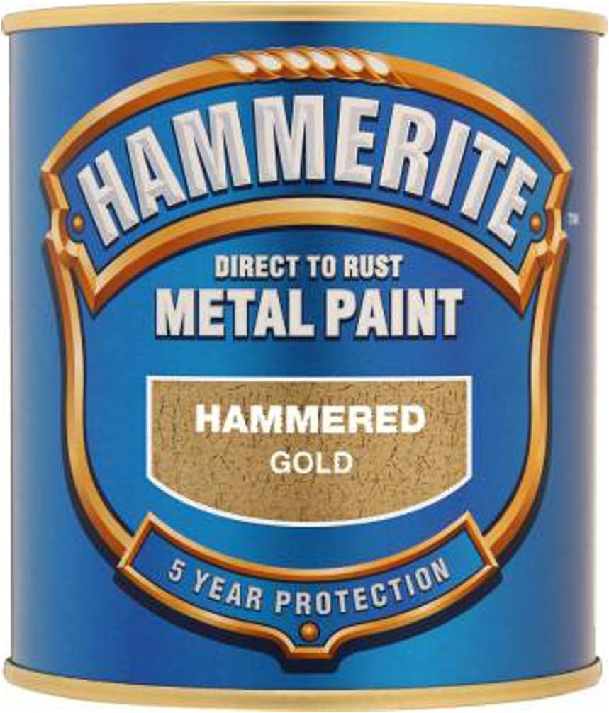 Hammerite Ham6721202 500 ML Peinture métal martelé Doré Amazon.fr Bricolage