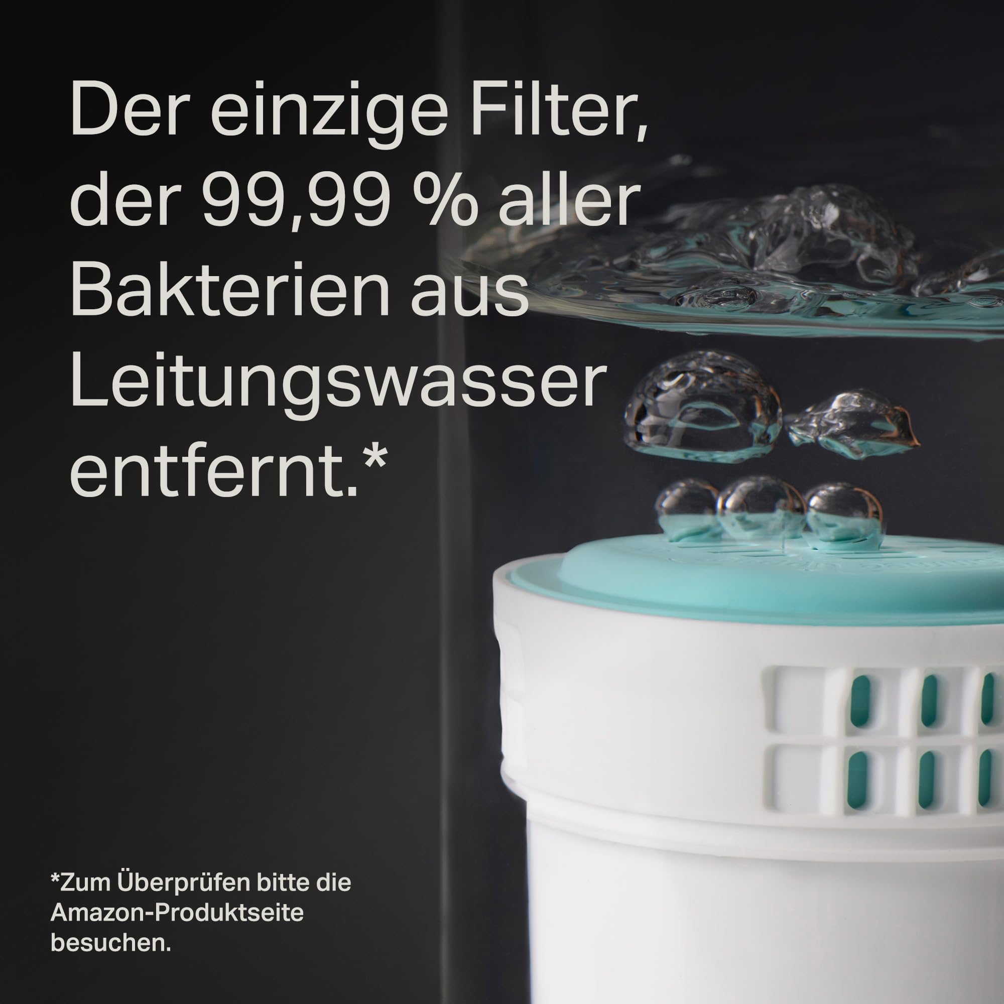 Tommee Tippee Perfect Prep-Ersatzfilter, Packung mit 2, Kompatibel mit allen Perfect Prep-Maschinen, Antibakterieller Filter entfernt Bakterien, Verunreinigungen und Schadstoffe