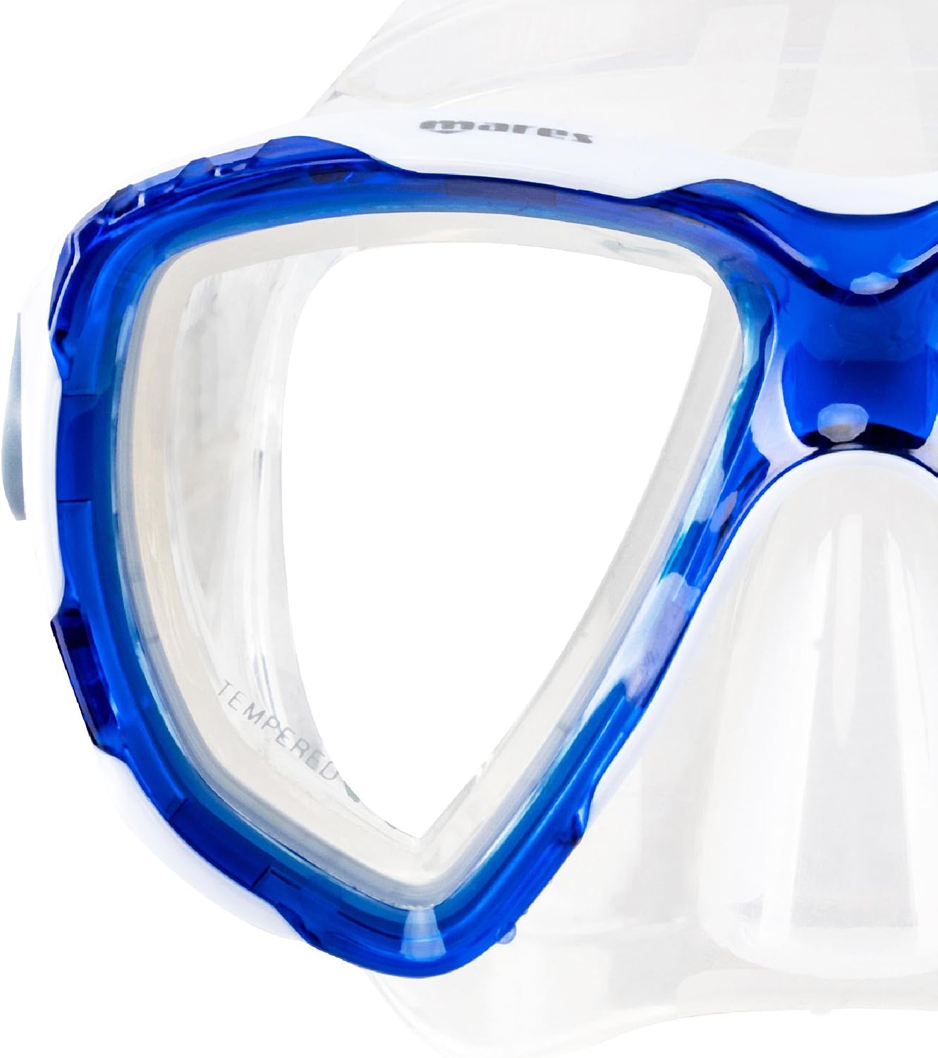 Mares Adult Trygon Mask - Double Lens Dive Mask with Silicone Strap for Scuba Diving, Freediving, Snorkeling, Spearfishing