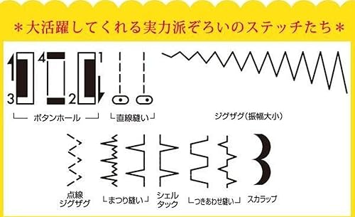 Miniatura 13 de Máquina de coser eléctrica SINGER (tipo controlador de pie) Tradición II SN-521