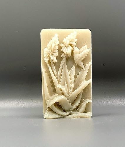Miniatura 2 de Molde de silicona de aloe vera para hacer jabón yeso de resina de cera