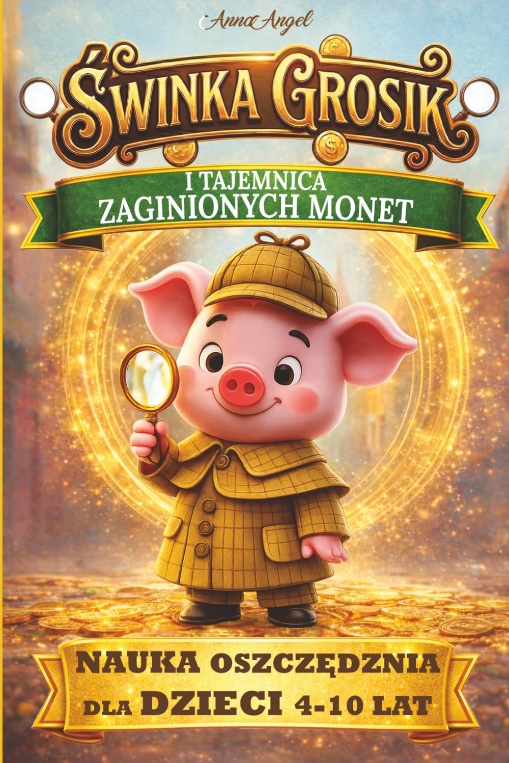 Świnka Grosik i Tajemnica Zaginionych Monet: Baśniowa opowieść o oszczędzaniu i dobrych wyborach