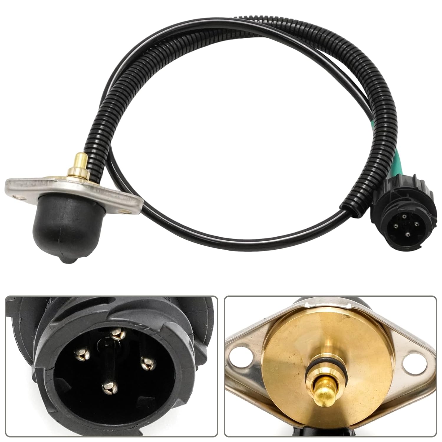 20700060 Turbo Boost Pressure Sensor, Replacement for Volvo VN VNL VHD VNM 630 670 780 Excavator with D12 Diesel Engine 2004-2008, Replaces 20374280 20478260 20552759