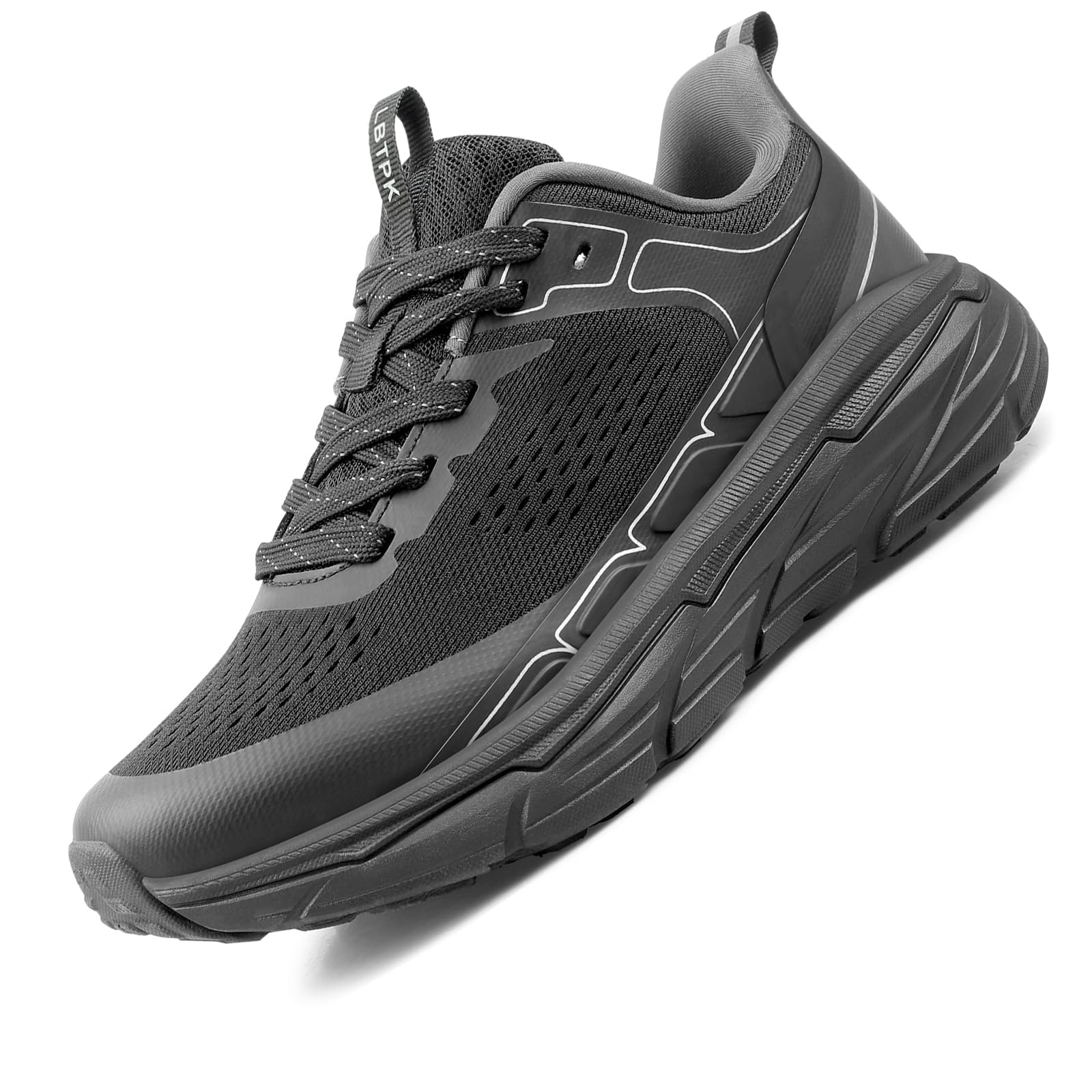 Women's Walking Shoes, Cushioned Breathable Athletic Sneakers