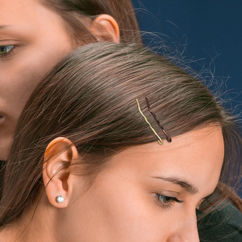 Horquillas de Metal Onduladas para Moño, 900 Piezas