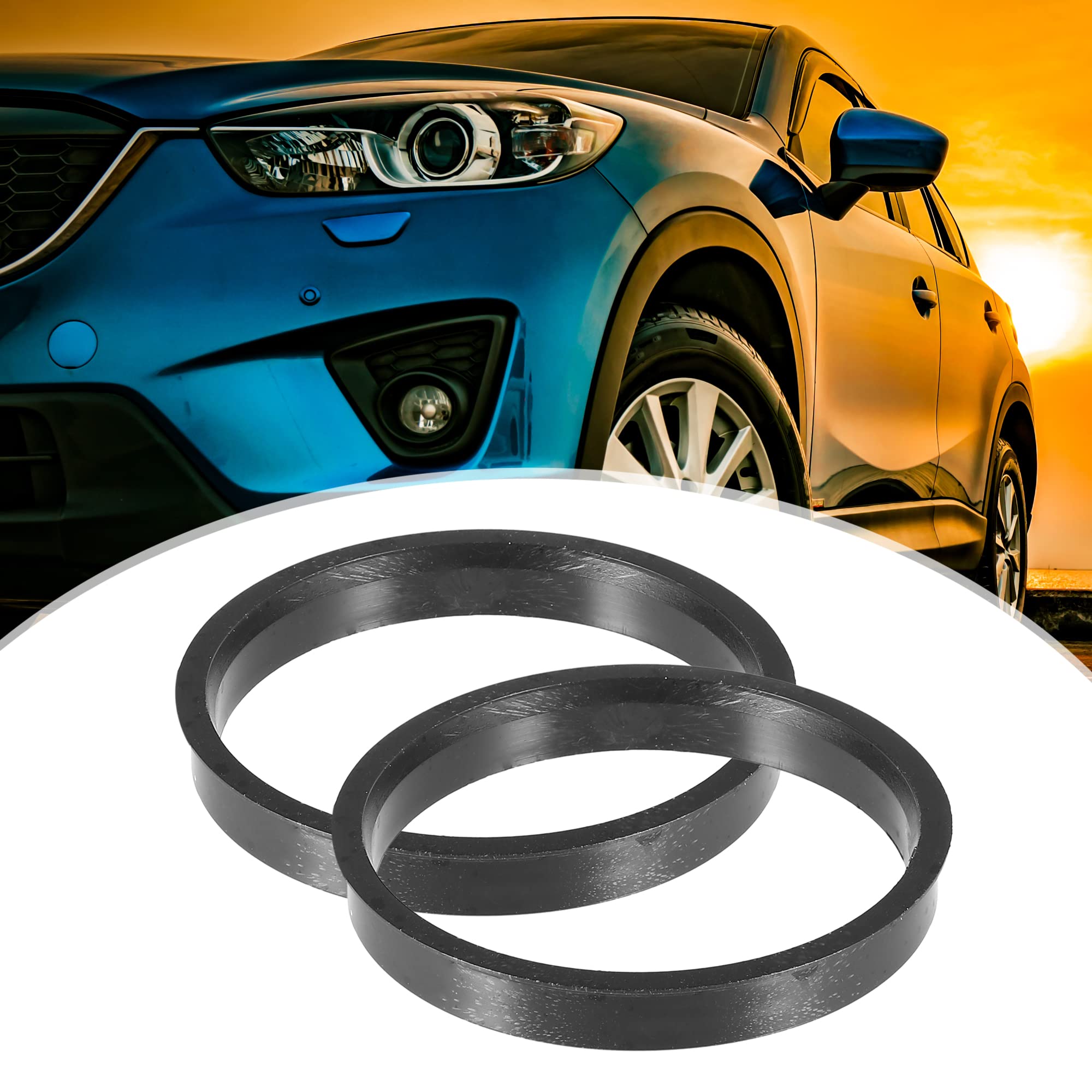 Amazon | uxcell ハブリング 71.5mm/64.1mm ホイールハブリング