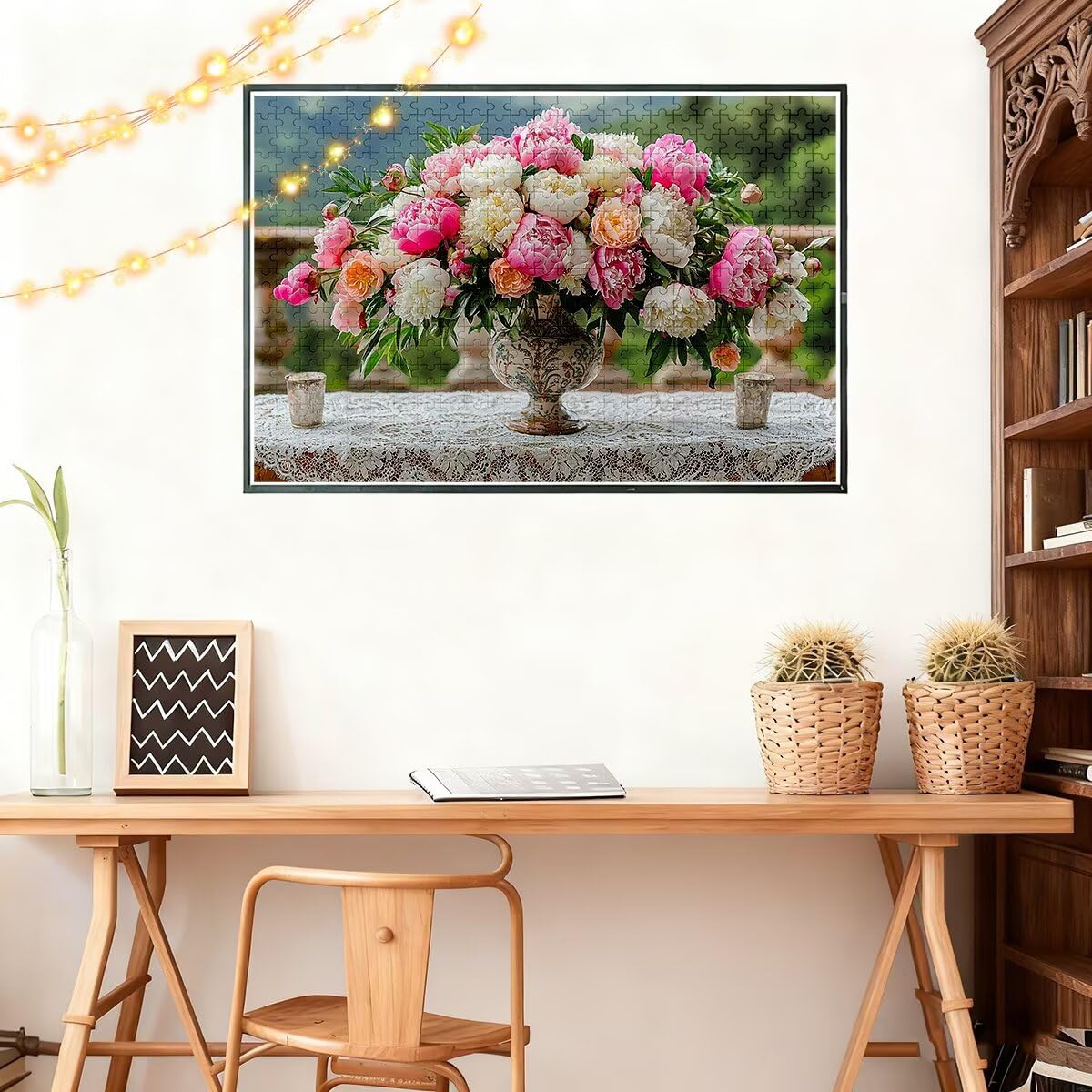 Puzzle 6000 sztuk Dorośli Kwiat Fabryka Puzzle Zestaw Puzzle dla Dorosłych 179 x 105 cm, Kolorowe, Klasyczne Wyzwanie edukacyjne Superior Zabawki dla Mężczyzn Wyzwanie Zabawki Rodzina Prezent