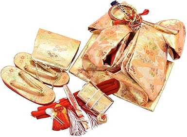 Amazon | 七五三 草履 バッグ 作り帯 セット 7歳 日本製 [なごみ