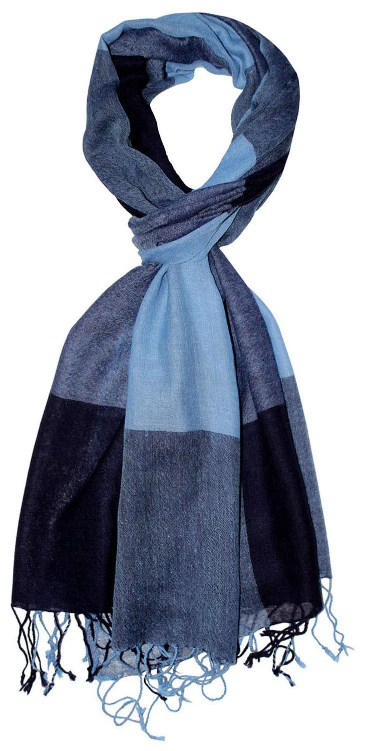Lorenzo Cana Sciarpa da uomo sciarpa 50% cashmere 50% lana di agnello merino lana cashmere tessuto sciarpa uomo sciarpa uomo sciarpa