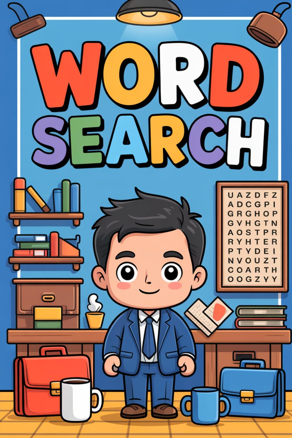 Word Search: Gifts for Dad: Brain-Teasing Puzzle Workbook for Adults