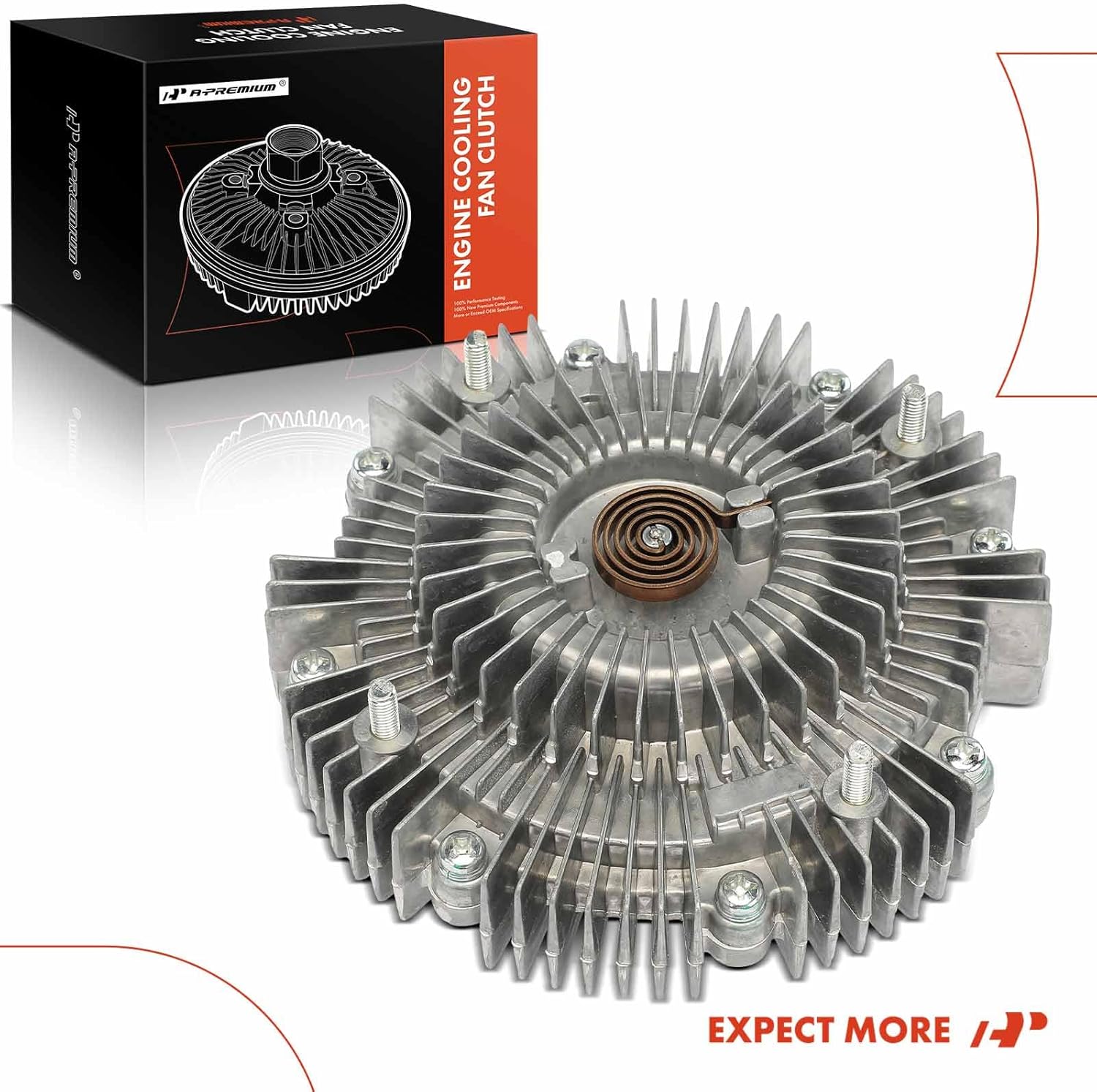 A-Premium Engine Cooling Fan Clutch Replacement for Honda Passport 1998-2002 Isuzu Amigo Axiom Rodeo Rodeo Sport