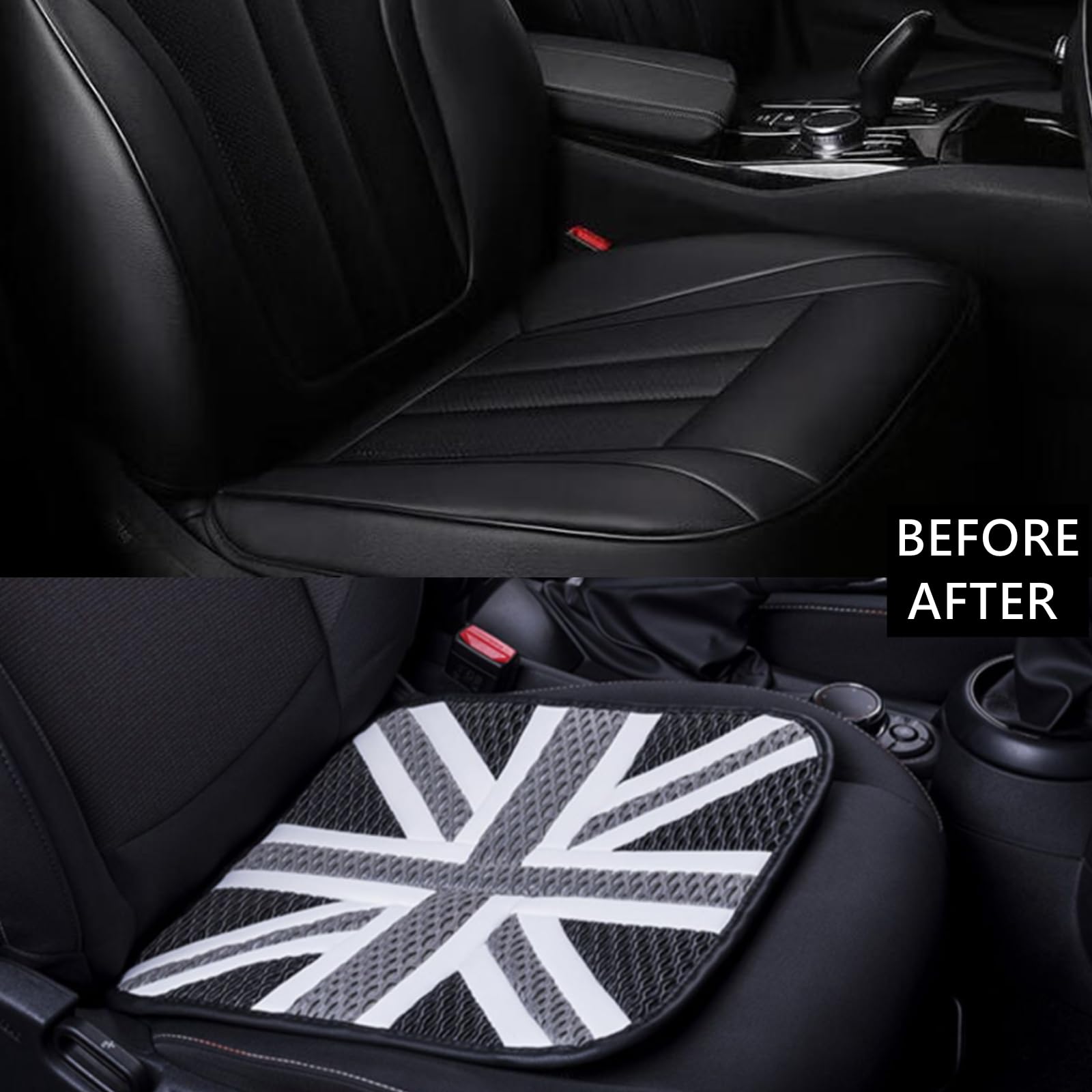 Universelles modifiziertes Autositzkissen Cooles Kissen Sommerweiches Kissen für Cooper Clubman Schrägheck Countryman Cooper S R/F-Serie