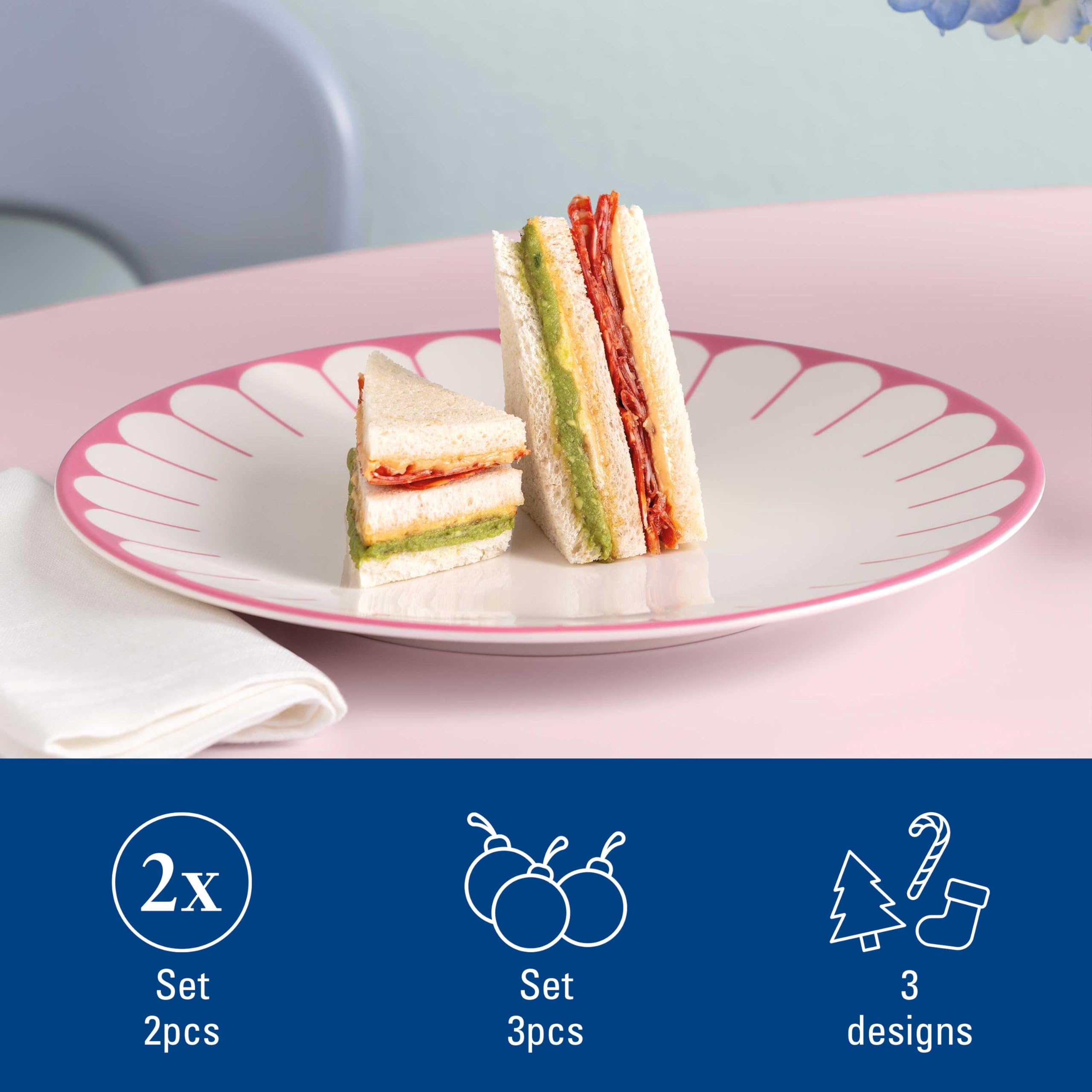 Villeroy & Boch - Fleur cassis talerz płaski różowy, nadaje się do zmywarki i mikrofalówki, talerz do dań głównych, duży talerz, naczynie ceramiczne do sztaplowania, porcelana Premium