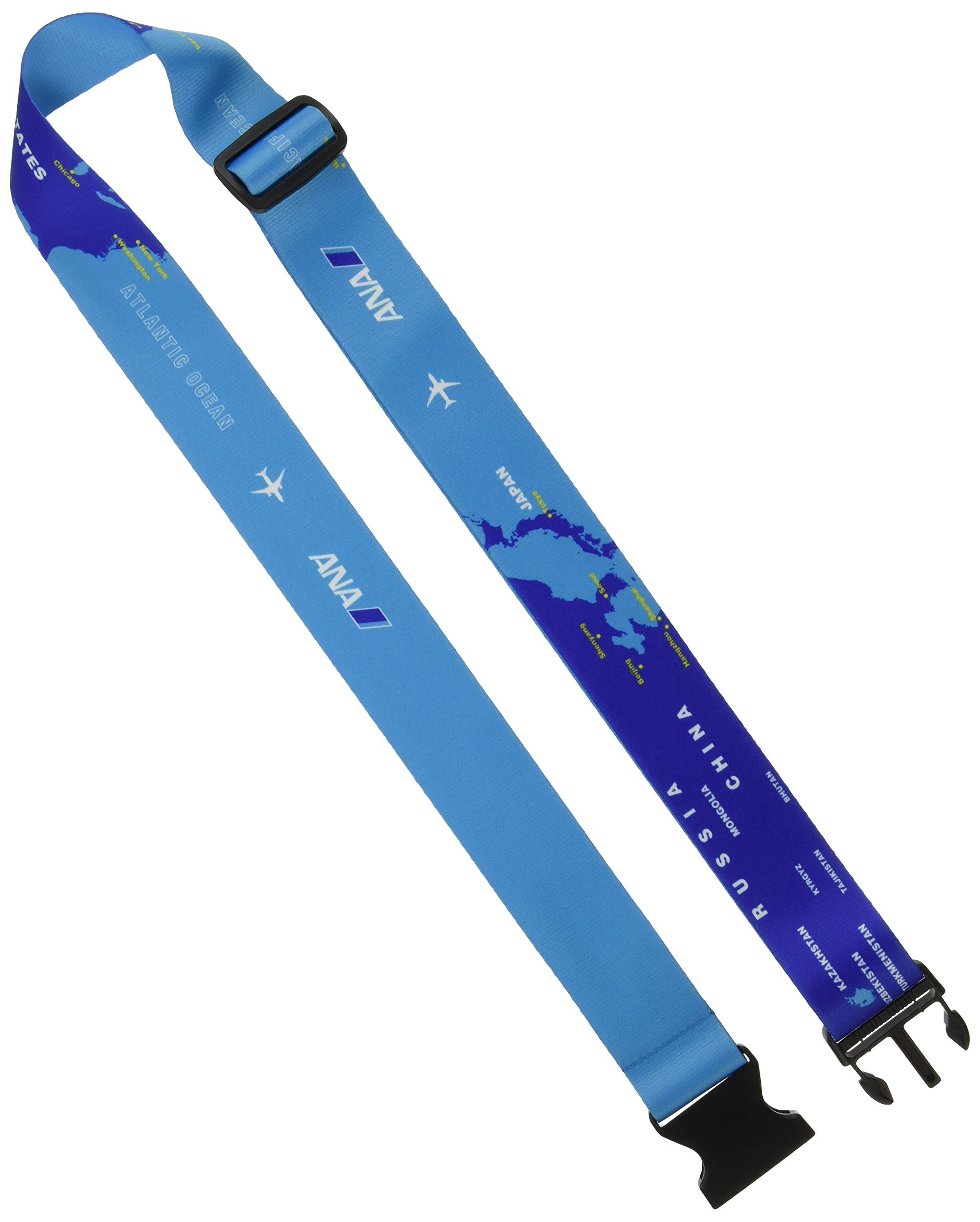 Amazon.co.jp: エアプレーングッズ スーツケースベルト ANA MZ458 