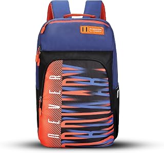 uppercase Campus School Backpack | Well-Padded, Double Compartment with File Sleeve, Organizers, Side Bottle Pocket | For ... Price In India