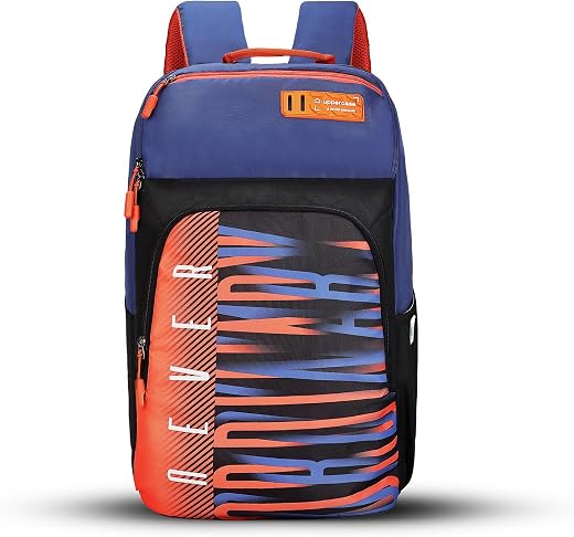 uppercase Campus School Backpack | Well-Padded, Double Compartment with File Sleeve, Organizers, Side Bottle Pocket | For ...