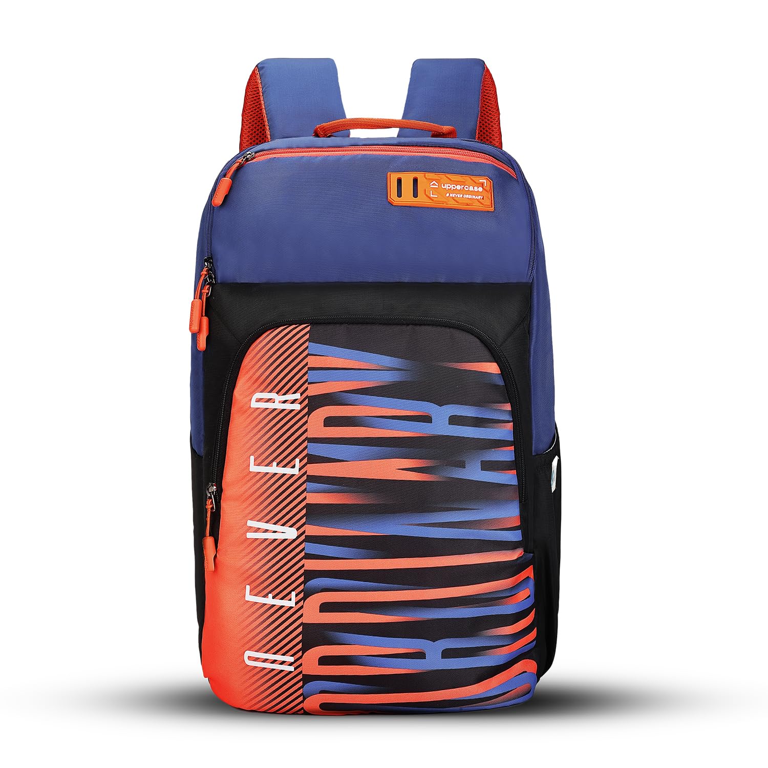 uppercase Campus School Backpack | Well-Padded, Double Compartment with File Sleeve, Organizers, Side Bottle Pocket | For ...