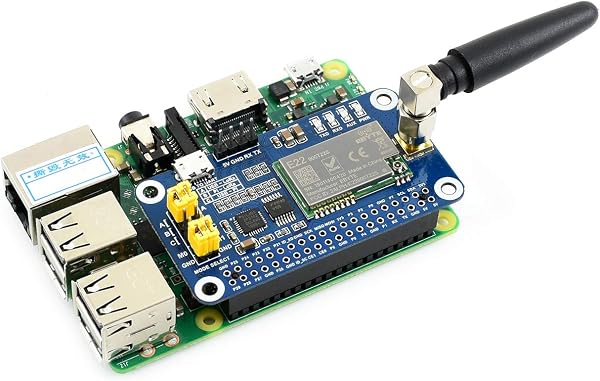 Waveshare SX1262 LoRa HAT for Raspberry Pi Spread Spectrum Modulation 868MHz Auto Multi-level Repeating Supports Wireless Parameter Configuration & Fixed-point Transmission Support Meshtastic Project - 2