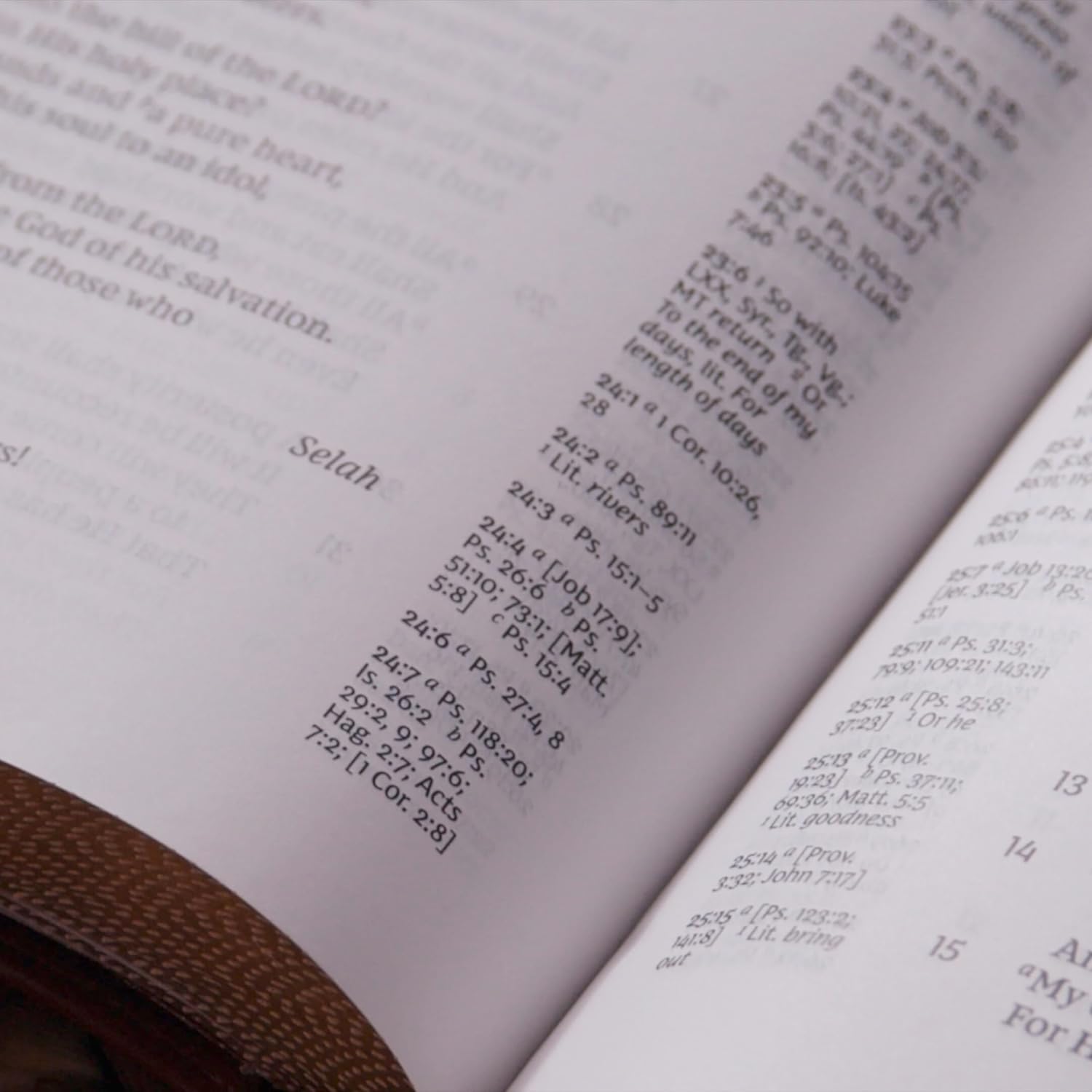 NKJV, Single-Column Reference Bible, Verse-by-verse, Green Leathersoft, Red Letter, Comfort Print - Image 7