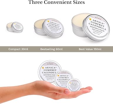 High Strength Arnica, Comfrey & Calendula Balm