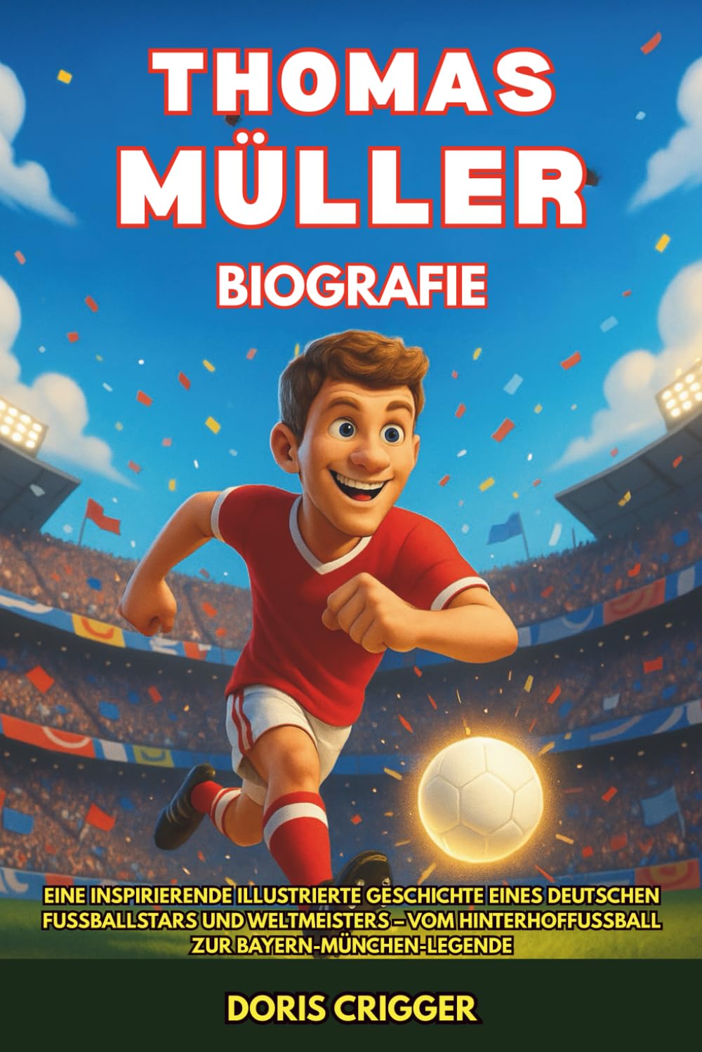Thomas Müller Biografie: Eine inspirierende illustrierte Geschichte eines deutschen Fußballstars und Weltmeisters – Vom Hinterhoffußball zur Bayern-München-Legende